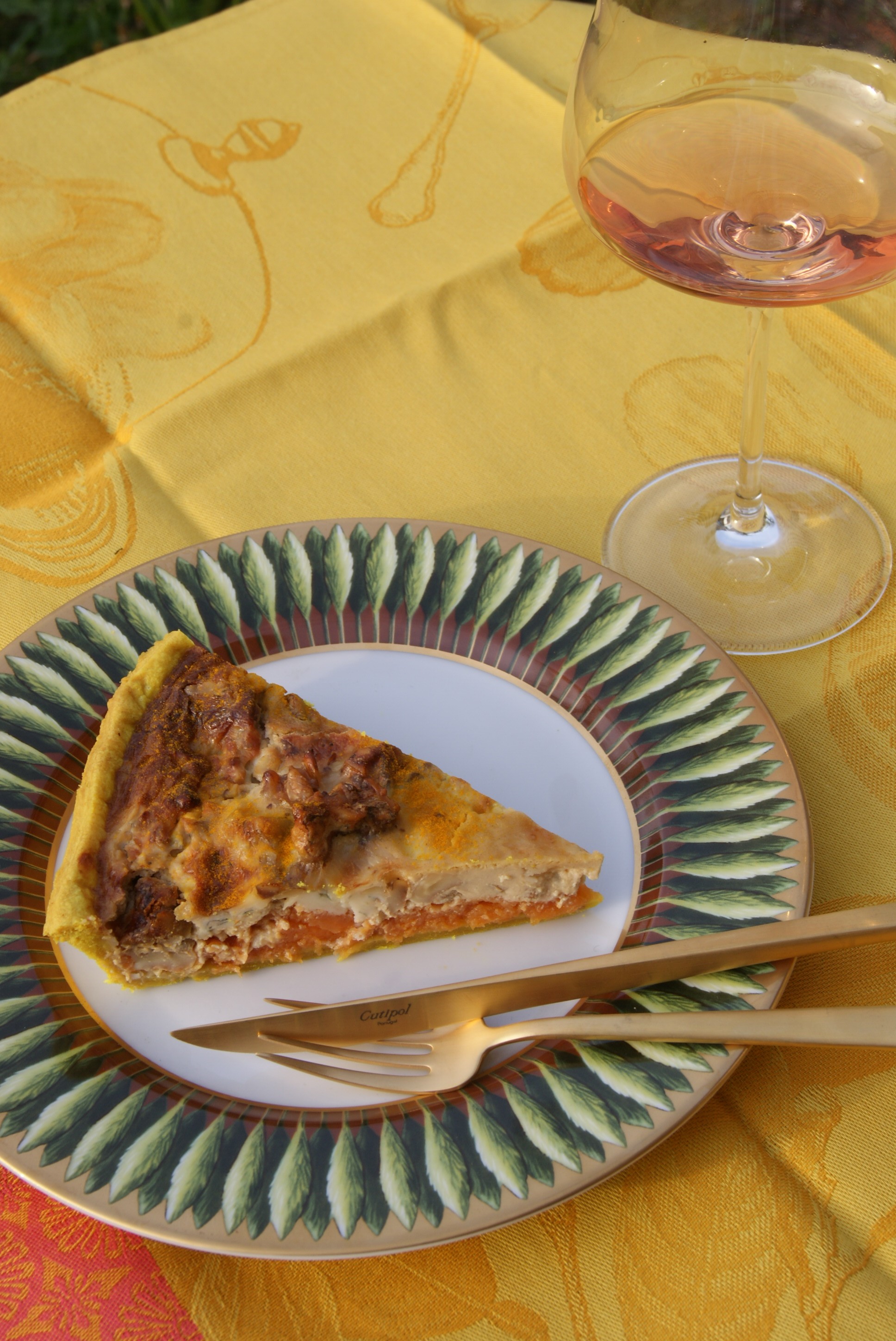 Zoete Aardappelquiche